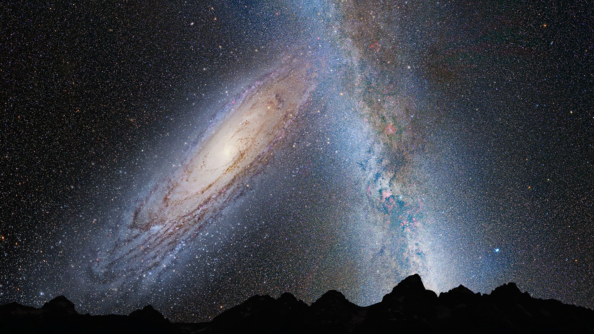 Droga Mleczna uderzy w Andromedę. Teleskop Hubble’a zaobserwował nadchodzącą katastrofę 1