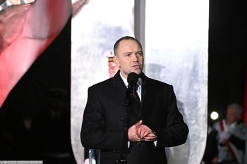 Stajenka przed Pałacem Prezydenckim. Przyjedzie spod Tatr