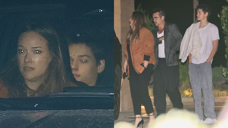 Alicja Bachleda-Curuś i Colin Farrell z synem w Malibu