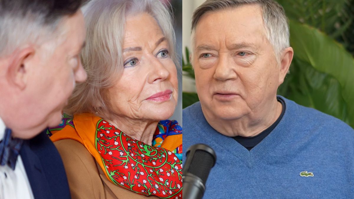 Bożena Dykiel i Mieczysław Hryniewicz grali razem w "Na Wspólnej"