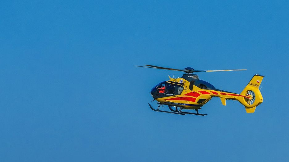 Wierzbie. 8-latka pogryziona przez psa. Śmigłowiec LPR w akcji