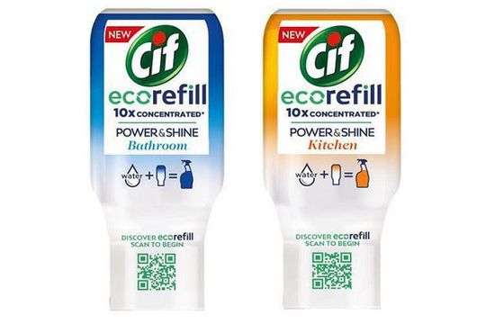 Unilever wprowadza Cif ecorefill, nowy rodzaj środka czyszczącego