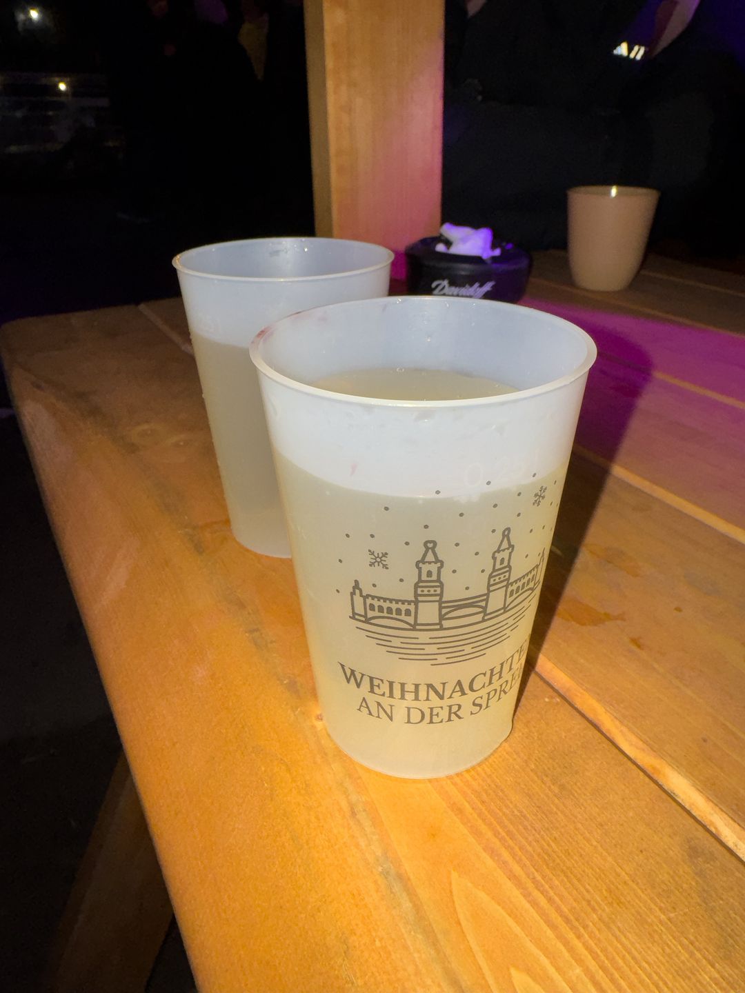 Grzane wino także jest w cenie wstępu