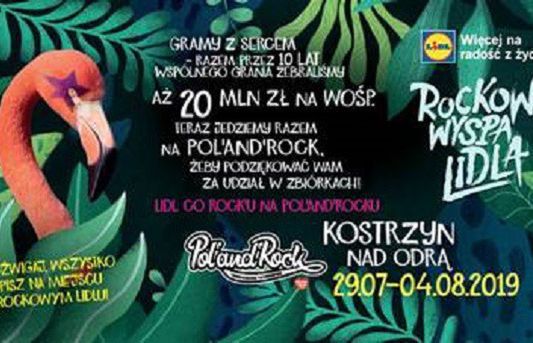 Lidl na Pol’and’Rock Festival będzie czynny 148 godzin bez przerwy