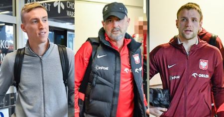 Piłkarze wrócili po zwycięskim meczu z Walią do Polski. Na lotnisku czekali na nich fotoreporterzy oraz fani (ZDJĘCIA)