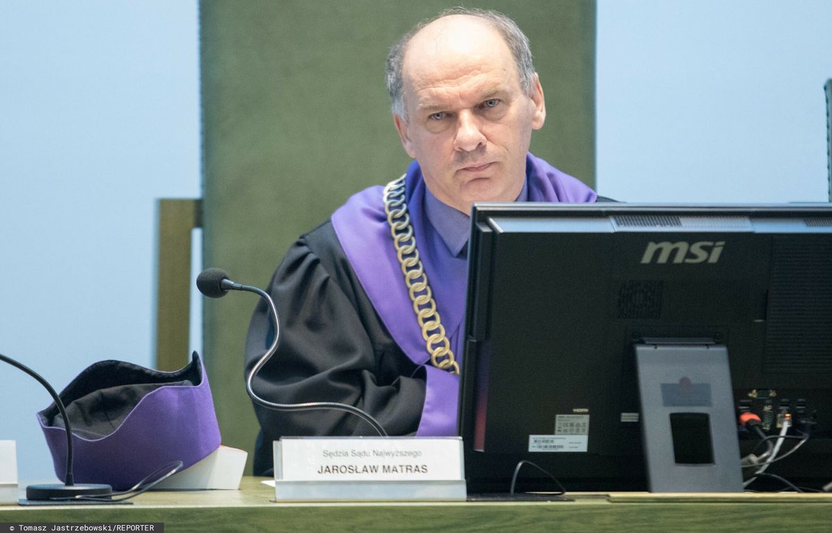 Sędzia Jarosław Matras zrezygnował ze stanowiska przewodniczącego V wydziału w Izbie Karnej Sądu Najwyższego