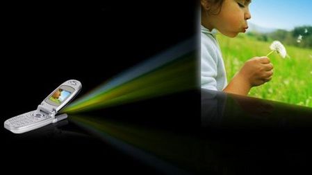 PicoP w telefonach Motoroli 1