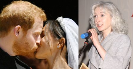 Gretkowska o "royal wedding": "Dobra muza okraszona RELIGIJNYM KABARETEM. Spektakl dla widzów"