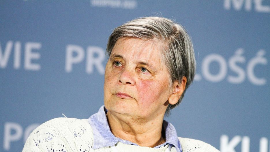 Campus Polska Przysz?o?ci01.09.2021 Olsztyn, Campus Polska Przyszlosci. Po XI - "Nie badz obojetny" fot. Artur Szczepanski/REPORTER N/z Janina OchojskaArtur Szczepanski/REPORTER