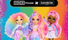 Agencja One House z kampanią "Rainbow High Reveal". Promuje lalki