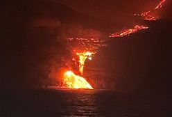 Lawa z wulkanu Cumbre Vieja dotarła do oceanu. Duże zagrożenie