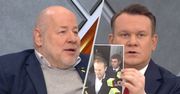 Przyszedł do TVP Info ze zdjęciem Tuska. Tarczyński "ostrzegał" władzę