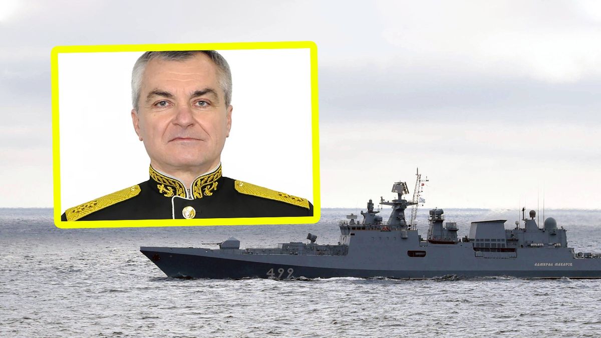 Nowym dowódcą Floty Czarnomorskiej został wiceadmirał Wiktor Sokołow