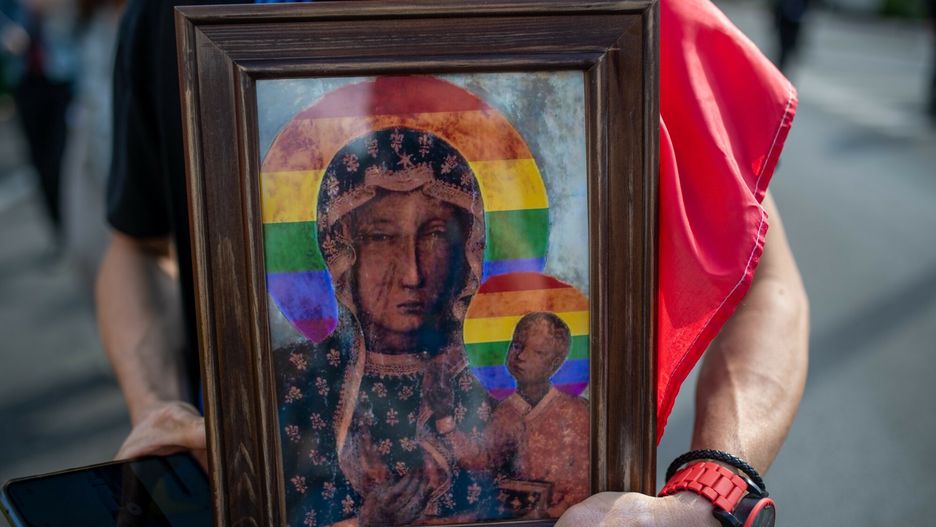 VI Tr�jmiejski Marsz R�wno?ci
Fot. Piotr Hukalo/East News, Gdansk, 21.08.2021. VI Trojmiejski Marsz Rownosci w Gdansku.
Piotr Hukalo