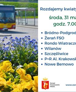 Сьогодні у Варшаві можна взяти безкоштовно квіти додому