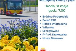 Сьогодні у Варшаві можна взяти безкоштовно квіти додому