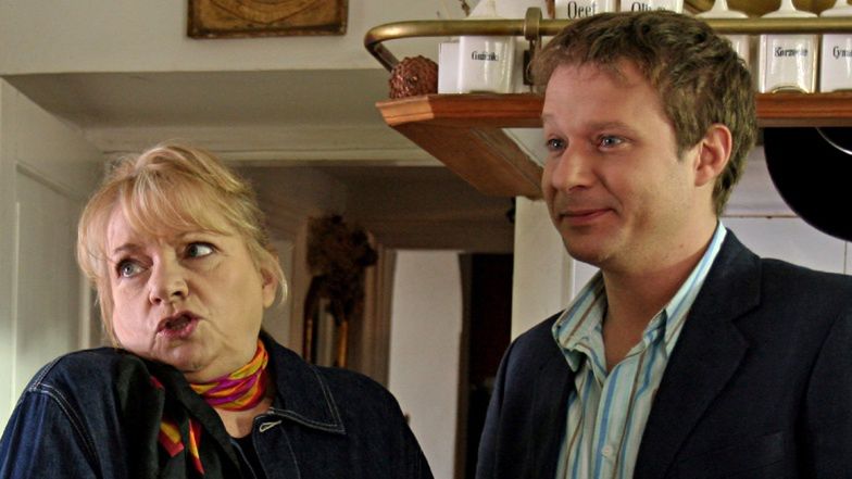 Anna Seniuk i Grzegorz Małecki