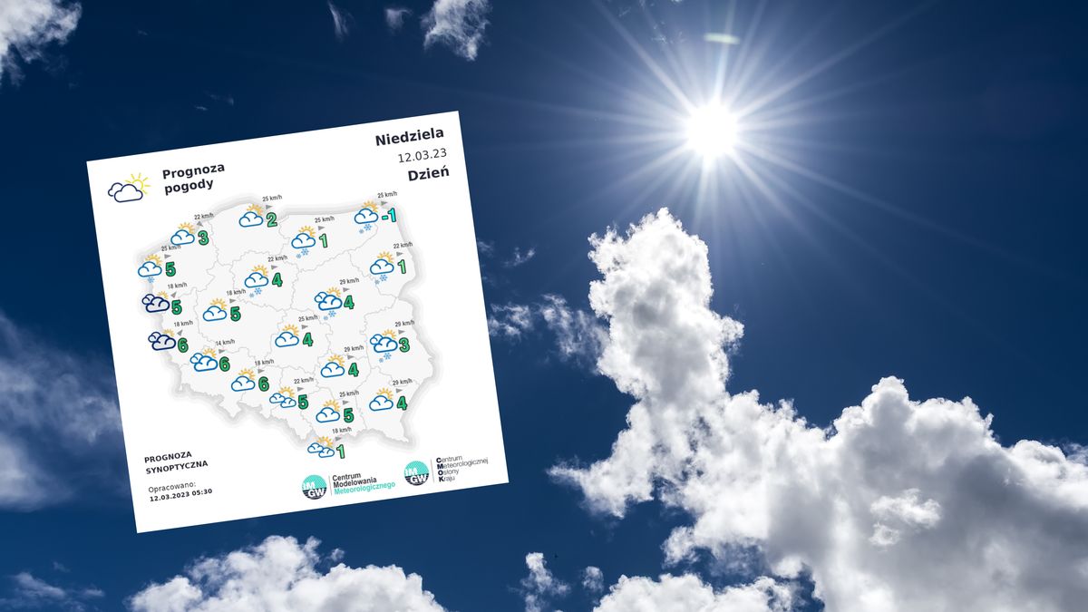 Jaka pogoda czeka nas 12 marca 2023?