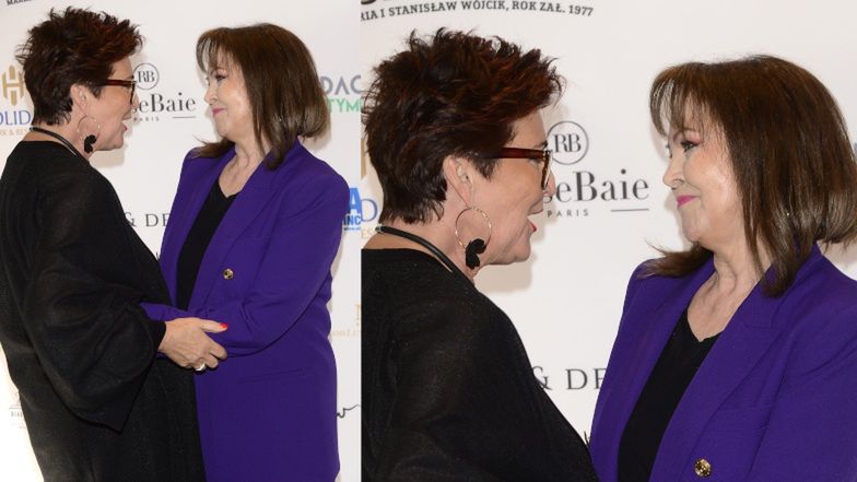 Jolanta Kwaśniewska na gali "Osobowości i Sukcesy"