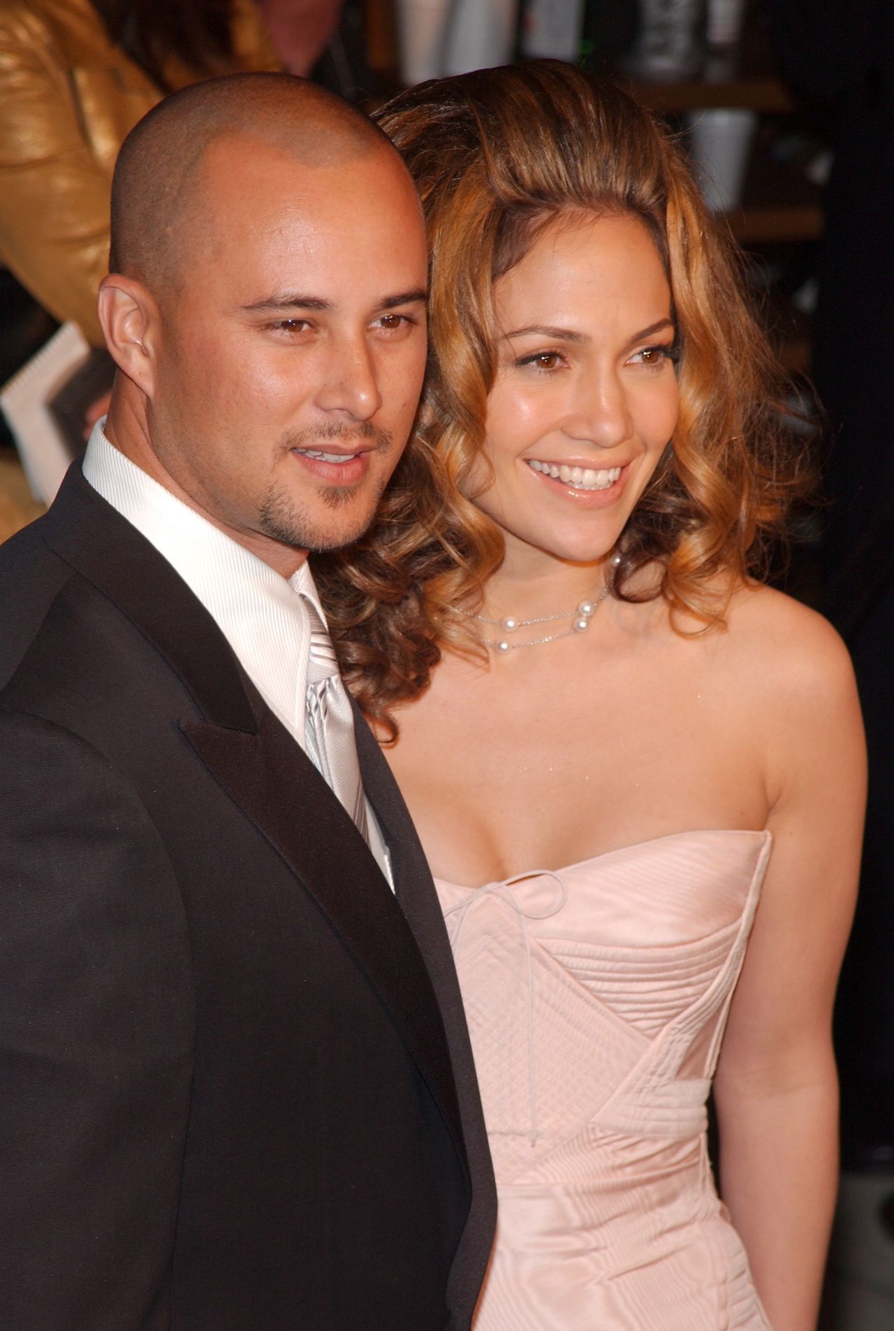 Jennifer Lopez with her second husband