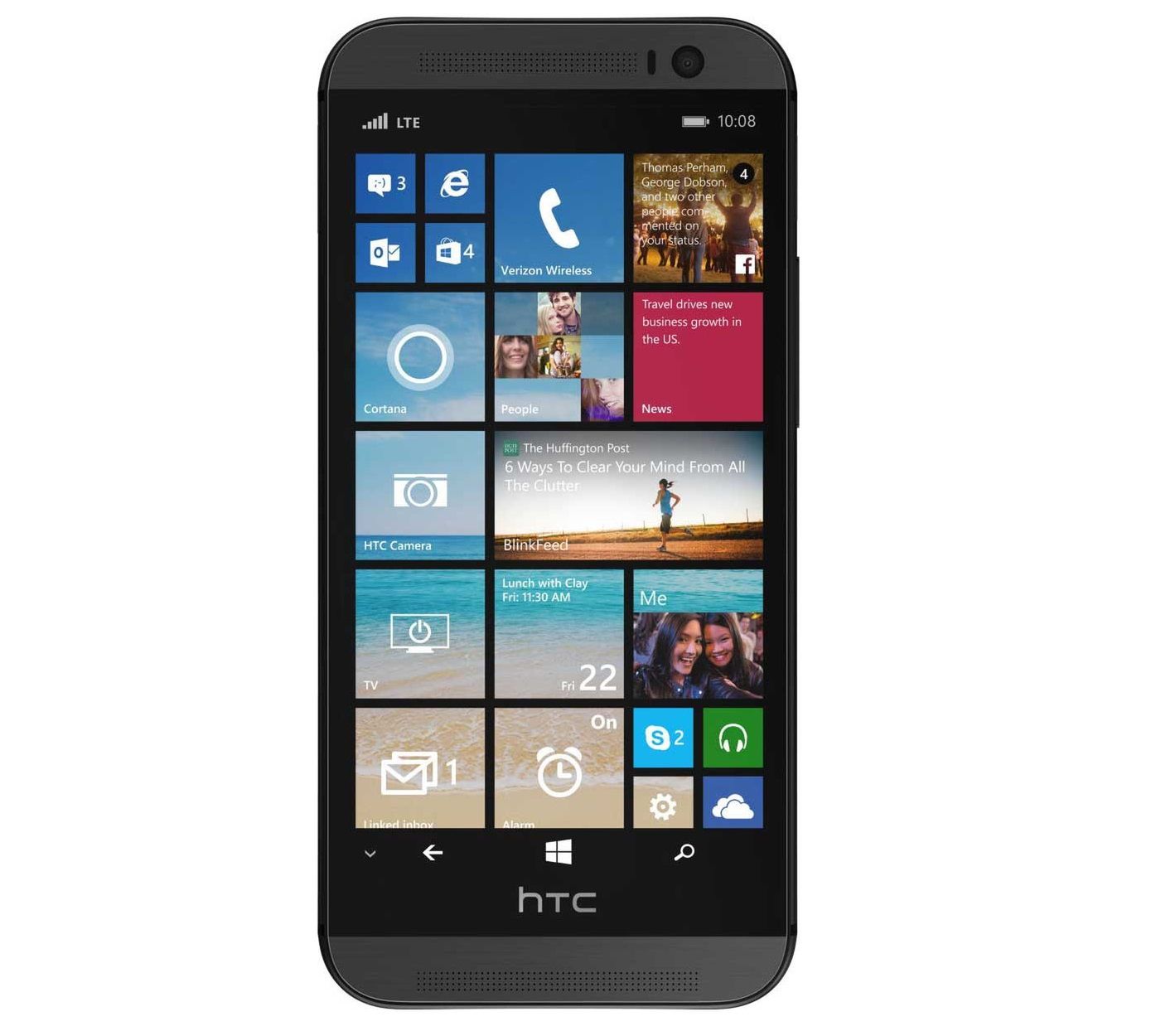 HTC One (M8) z Windows Phone na pierwszym zdjęciu. Oto konkurent topowych Lumii 2