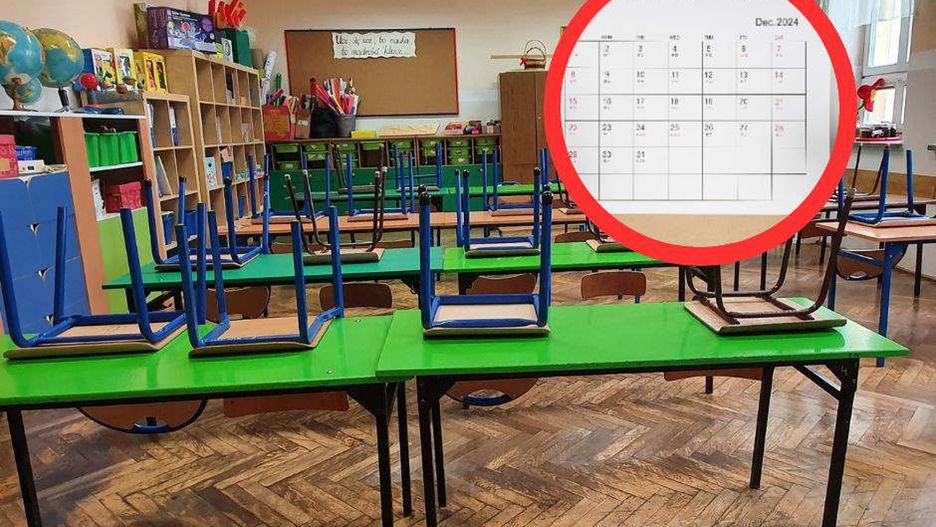 Dwa tygodnie przerwy od szkoły przed feriami