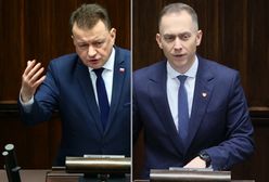"Sejmowa ustawka". Błaszczak reaguje na oskarżenia [RELACJA NA ŻYWO]