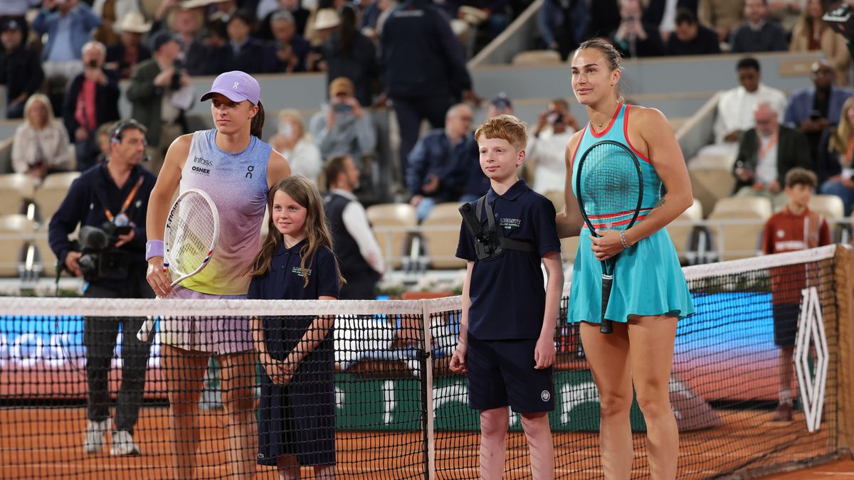 Iga Świątek i Aryna Sabalenka