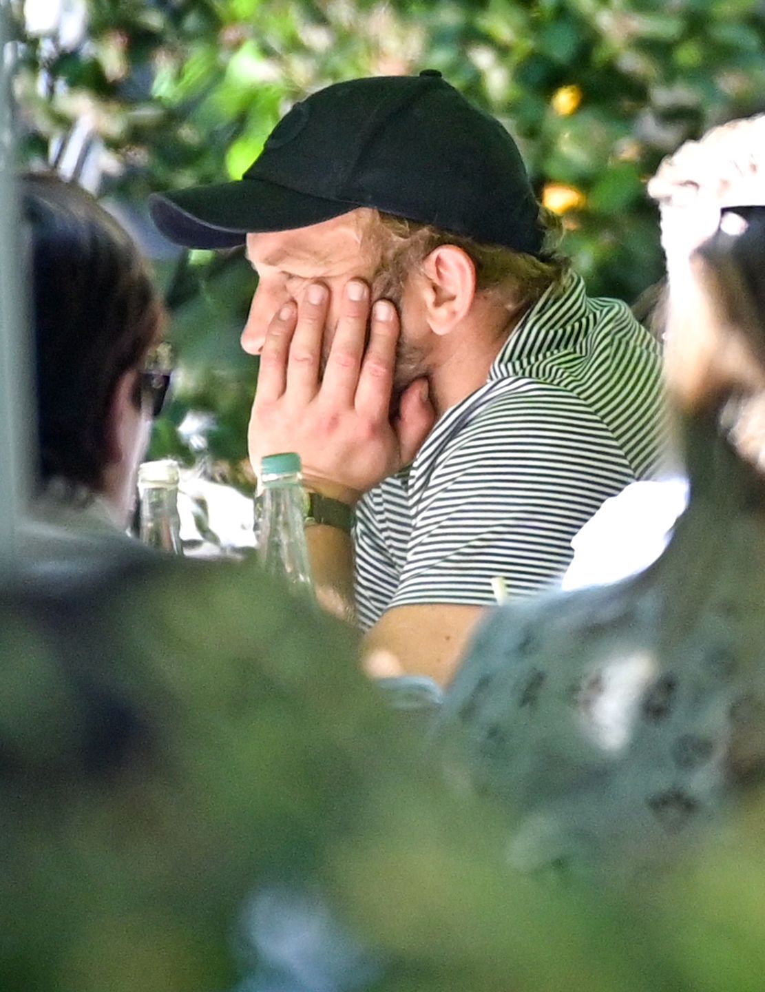 Borys Szyc na obiedzie z żoną, synem i Natalią Klimas