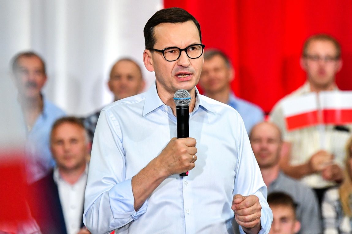 "Bezczelny Niemiec". Morawiecki na Kaszubach się nie hamował