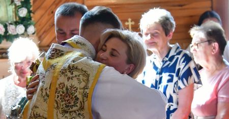 Pożegnanie ks. Kamila Kossaka w majdańskiej parafii