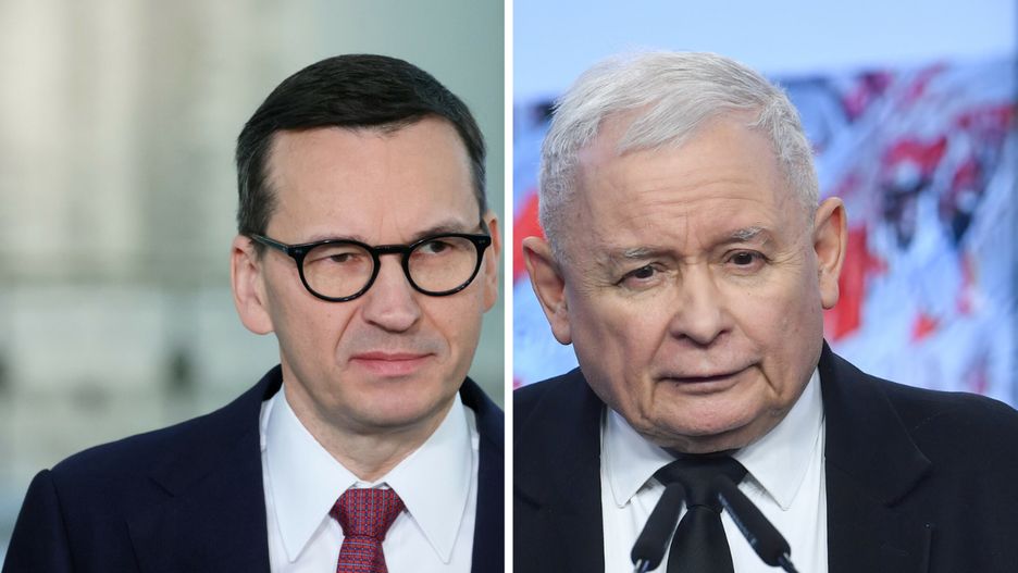 Mateusz Morawiecki i Jarosław Kaczyński