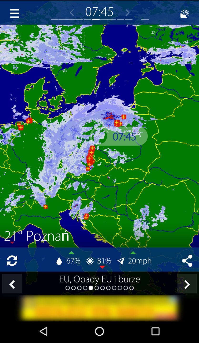 Gdzie jest burza? Przegląd stron i aplikacji nie tylko dla fotografa 18
