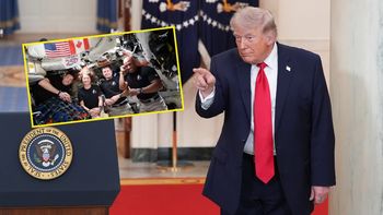 Niezręczne sceny na pokładzie Oriona. Wszystko przez słowa Trumpa