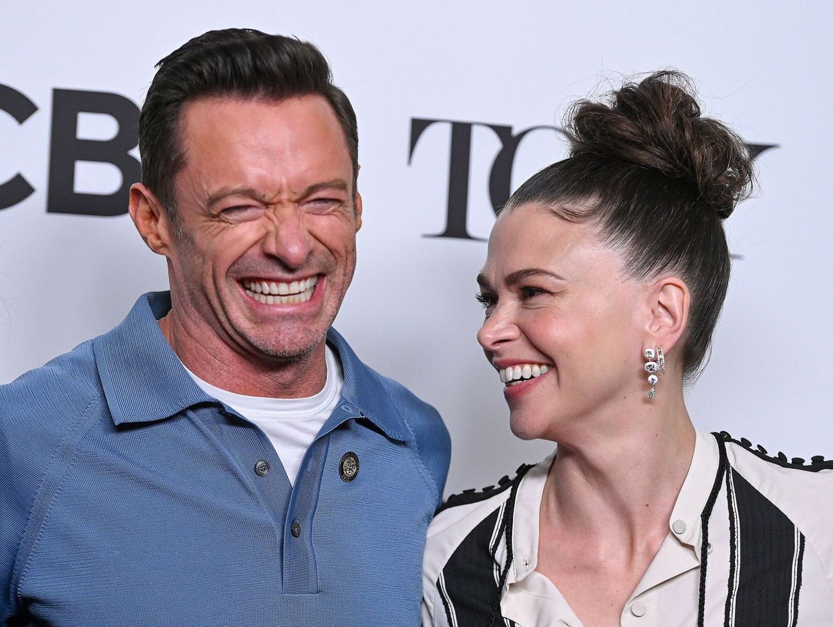 Hugh Jackman i Sutton Foster  