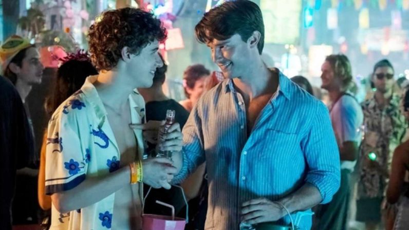 Kadr z serialu "Biały lotos"