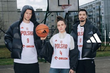 Adidas sponsorem Polskiego Związku Koszykówki. 