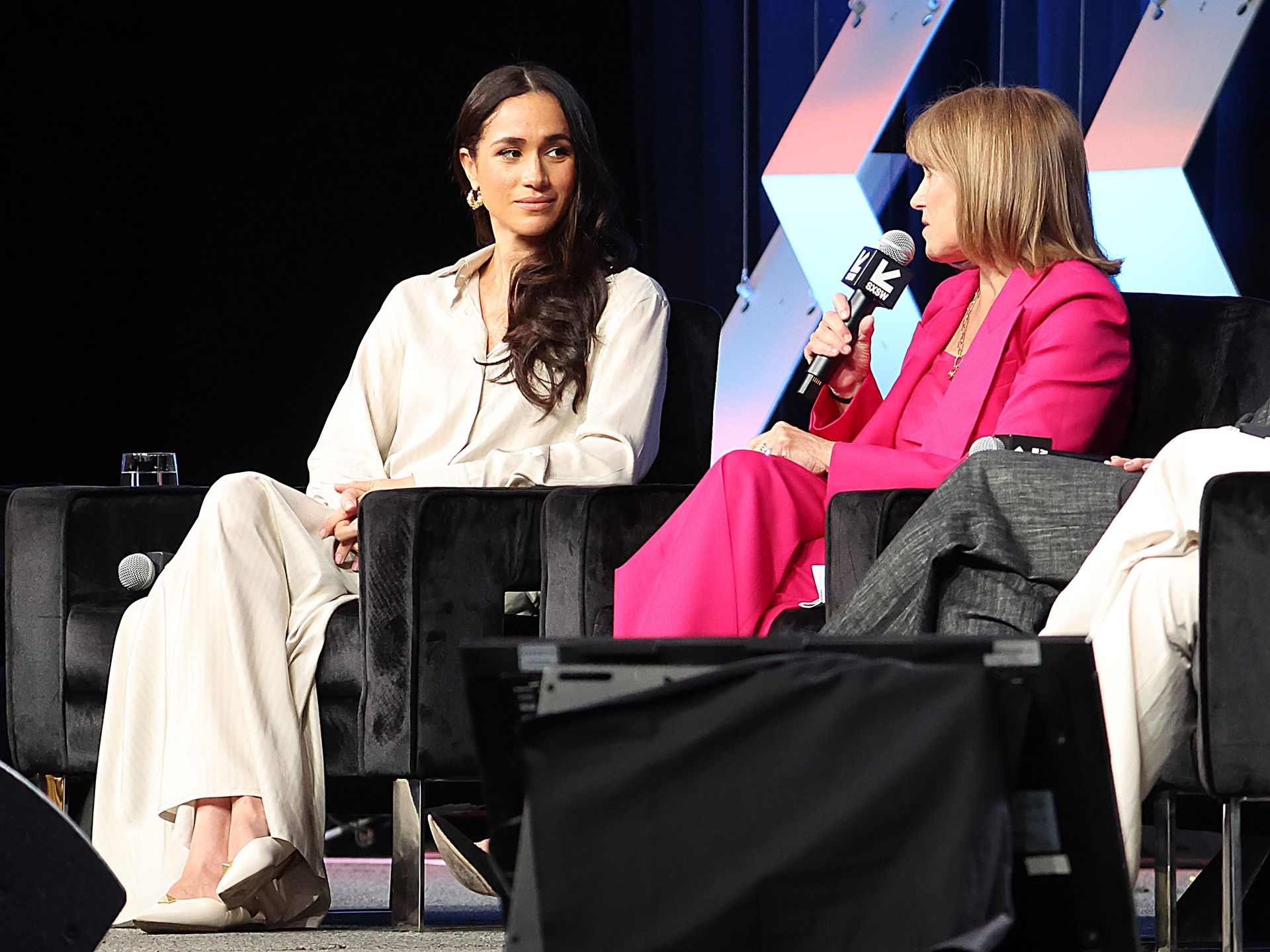 Meghan Markle i Katie Couric