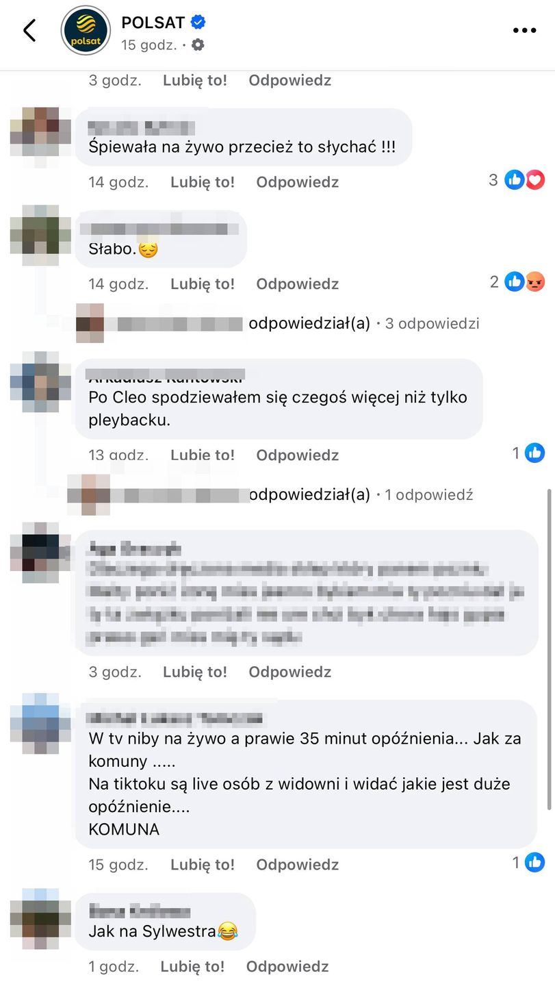 Awantura internautów po występie Cleo 