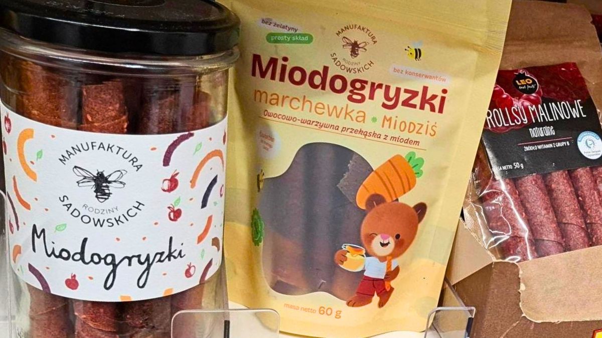 Miodogryzki i rollsy owocowe można kupić w Rossmannie