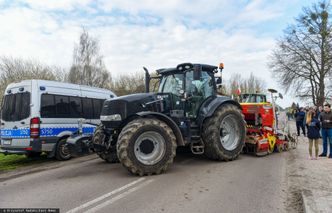 Protesty w Hrubieszowie nie ustają. "Decyzje ws. zboża powinny zapaść wcześniej"
