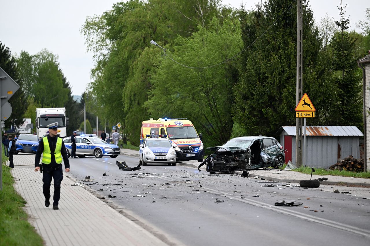 Tyczyn, miejsce karambolu