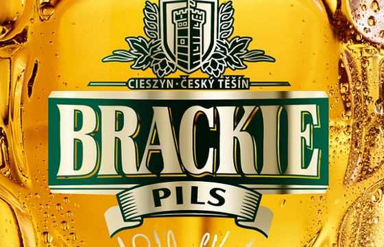 Brackie Pils od Żywca reklamowane jako „polsko-czeski kunszt piwowarski”