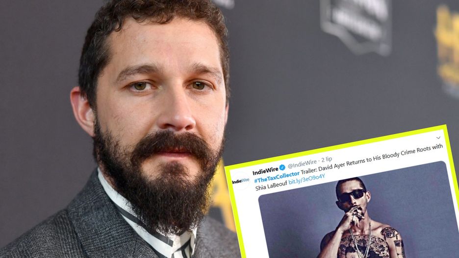 Shia LaBeouf na potrzeby filmu "The Tax Colleector" wytatuował sobie tors