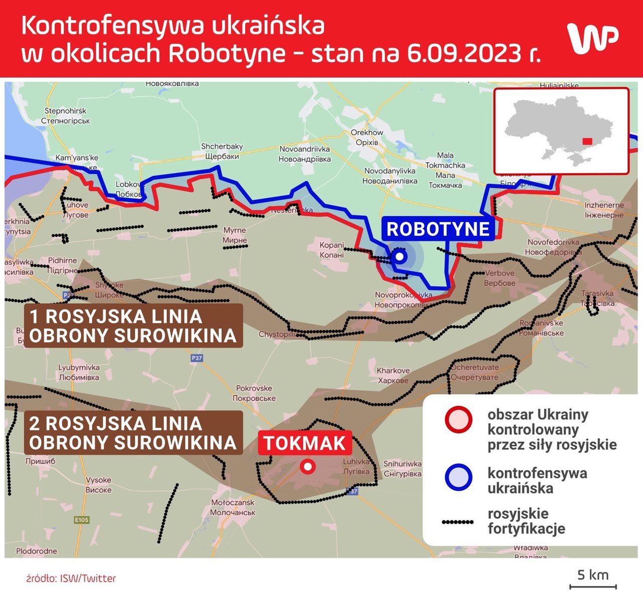 Kontrofensywa ukraińska na południowym odcinku frontu