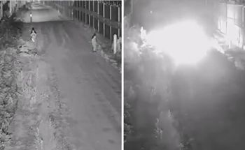 Kula ognia na granicy. Rzucili w strażników koktajlem Mołotowa