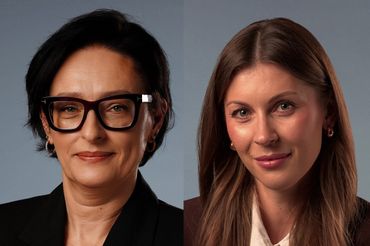 Od lewej: Katarzyna Woźnicka i Patrycja Gałązka‑Struzik