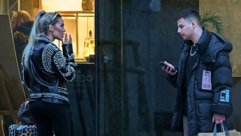 Allan Krupa i Victoria Sypucińska na wspólnych zakupach w Vitkacu