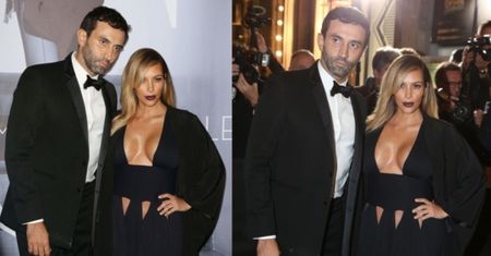 Kim Kardashian pokazuje CYCKI W PARYŻU (FOTO)