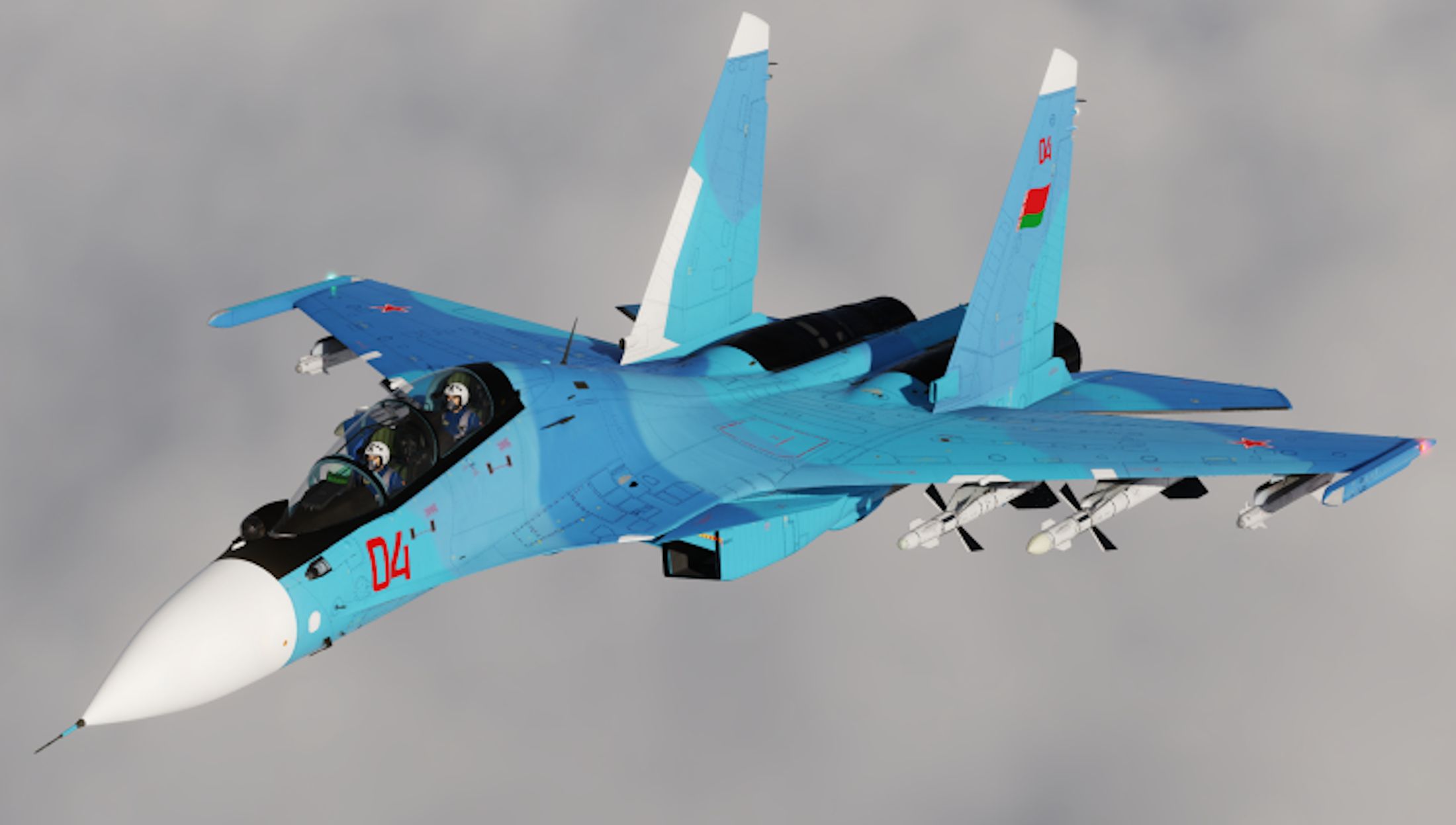 Białoruski Su-30SM